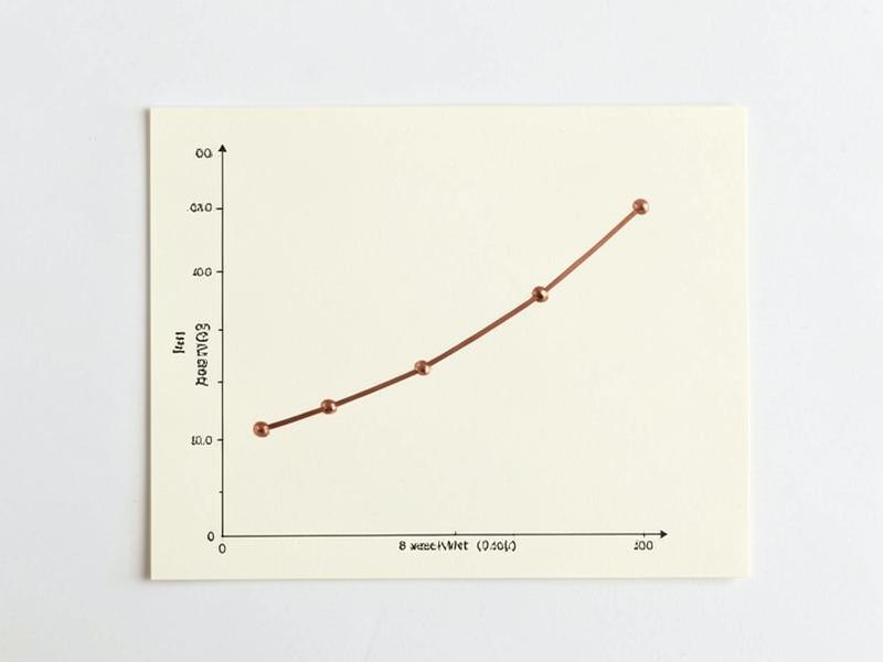 Chart illustrating a typical eight week NutroleanPro progress curve